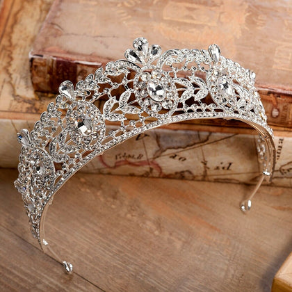 Princess Bridal Wedding Crystal Rhinestone Tiara Crown Hair Band Prom Headband
