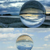 100mm Clear Crystal Ball Magic Healing Meditation Sphere Photography Home Decor