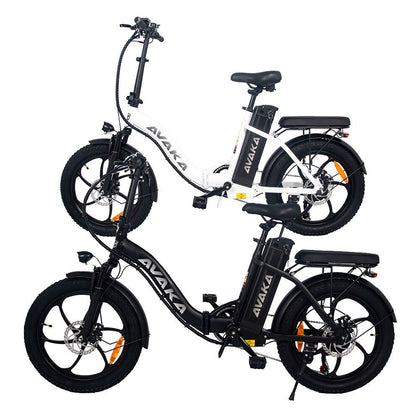 AVAKA BZ20PLUS Folding E-Bicycle E-City Bike 20x3.0