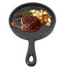Cast Iron Frying Enamel Pan Grill BBQ Skillet Pancake Reversible Griddle Plate