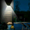 Super Bright 288 LED Solar PIR Motion Sensor Wall Security Light Outdoor Garden
