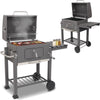 Portable BBQ Barbecue Grill Trolley Barbecue Patio Outdoor Garden Heating Smoker