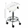 Salon Saddle Stool Swivel Hairdress Beauty Chair Hydraulic Lift Adjustable Seat