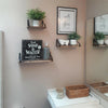 3 Pack Vintage Industrial Wooden Metal Wall Floating Shelf Storage Shelving Unit