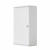 Brand New Wall Mounted Bathroom White Cabinet Wooden Single Door Storage Unit