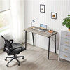 Computer Desk Modern PC Laptop Table Study Desk Workstation for Home Office Gray