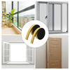 5pcs Extra Thick Rubber Foam Weather Strip Draught Excluder Seal 2M
