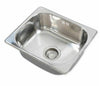 Single Bowl Laundry Stainless Steel Kitchen Sink + Single Lever Chrome Brass Tap