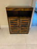 Rustic Storage Sideboard Bathroom Kitchen Hall Side Cabinet Cupboard Doors Shelf
