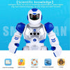 New Intelligent Robot RC Remote Control Smart Action Music Kids Toy Gift Blue UK