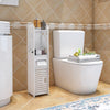 Wooden Bathroom Shelf Cabinet Cupboard White Bedroom Storage Unit Free Standing