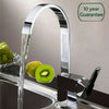 Modern Waterfall Kitchen Mixer Tap Spray Chrome Hot & Cold Bath Sink Faucet Taps