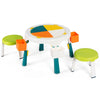 5 in 1 Kids Table and Chair Set Toddler Activity Center Build Blocks Table