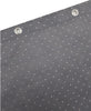 Glitter Shower Bathroom Curtain With Ring Hooks Long Drop Waterproof 180x180 cm