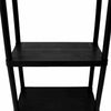 NEW! 2x 4 Tier Black Plastic Heavy Duty Shelving Racking Storage Unit