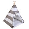 New Large Kids Teepee Tent Indian Wigwam Child Play House 120X120X145CM