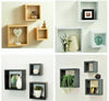 Cali Wall Floating Cube Box Shelf/Shelves Set of 3 Walls Storage Shelving Unit
