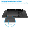 Set-Top Box Bracket Wall Mount Router DVD Player Shelf Under TV Stand Rack NEW