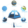 Pop Up Tent Automatic 3-4 Man Person Family Tent Camping Festival Shelter Beach