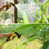 New Multi Pattern Garden Hose Pipe Spray Gun Head Soft Grip Handle Water Sprayer