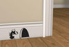 Banksy Skirting Board Sticker Decal Wall Art Bedroom Living Room Lounge