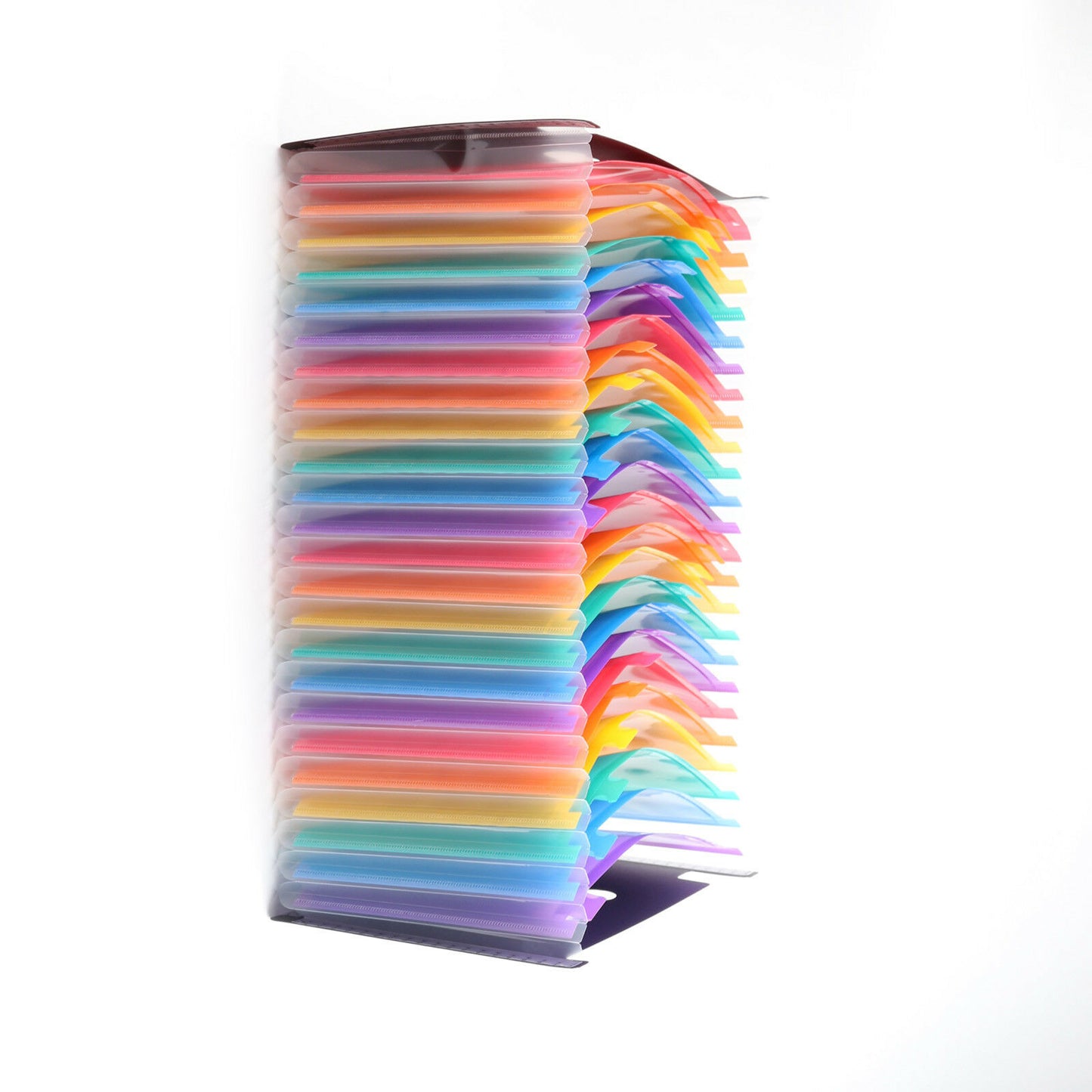 24 Pocket A4 Office Expanding File Box Folder Document Organiser Home Security