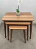 Nest of Tables, Nested Tables, Lamp Side, Coffee Furniture, Brown, Wood