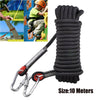 Outdoor Tree Rock Climbing Safety Sling Rappelling Rope Harnesses with Carabiner