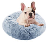Pet Dog Cat Bed M/L/XXL/3XL/4XL-sized Luxury Shag Warm and Fluffy Donut Cushions