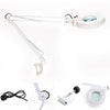 22W Large Desk Magnifier Magnifying Lamp Eyelash Lamp Salon Surgery Beauty White