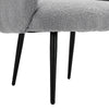 Padded Occasional Chair Lounge Living Room Accent Chair Armchair w/ Metal Legs