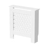 Modern MDF Radiator Cover Wall Cabinet X Small Wood White Diamond Style Pre Cut