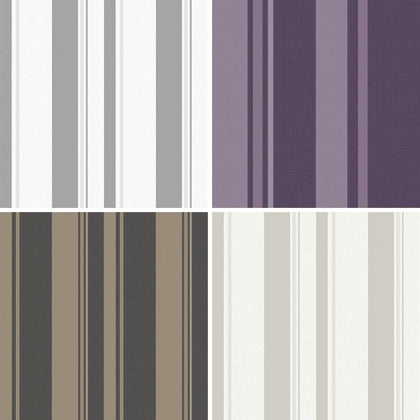NEW RASCH SIENNA STRIPED PATTERN GLITTER MOTIF EMBOSSED TEXTURED WALLPAPER