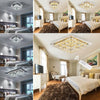 LED Ceiling Crystal Lights Luxury Chandelier Modern Pendant Lamps Chic Fixture