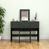 Ava Dressing Table Folding Mirror & Stool Set Storage Desk Makeup Vanity Bedroom