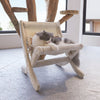 Plush Raised Cat Sofa Chair Small Dog Puppy Pet Furniture Elevated Comfy Hammock