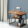Computer Desk Shelf PC Writing Study Gaming Table Home Office Workstation 70CM