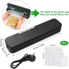 28cm Vacuum Sealer for Food Vacuum Packing Machine for Kitchen with 10 Bags