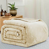 Thick Fluffy Faux Fur Fleece Throw Soft Warm Mink Sofa Bed Blanket Double King