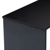 L-Shaped Home Office Desk Corner Computer Desk Black/White for Home Study Work