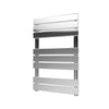 Bathroom Towel Rail Radiator Designer Flat Panel Chrome Heated Warmer Rad