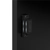 Black Bedside Table with Drawer&Door Bedside Cabinet Nightstand for Living Room