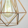 Industrial Wire Cage Style Retro Ceiling Pendant Light Modern Lamp Shade Metal