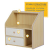 Modern Bedside Tables Cabinet Chest of Drawers Nightstand 2 Drawers Bedroom