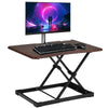 Standing Desk Converter Adjustable Ergonomic Stand Up Desk Riser W/ Gas Spring