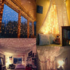Waterproof String Fairy Lights 20-500 LED Solar Power Battery Outdoor Tree
