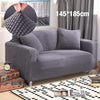 1-3 Seater Sofa Settee Covers Couch Slipcovers Stretch Elastic Fabric GreyUK