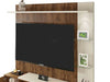 Wall Mounted TV Media Unit Entertainment Centre Floating Panel LED Light