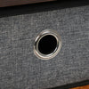 Industrial Bedside Table Fabric Drawer & Low Shelf Nightstand Side Table Cabinet