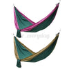 Double Person Parachute Nylon Hammock Outdoor Travel Camping Swing Hanging Bed